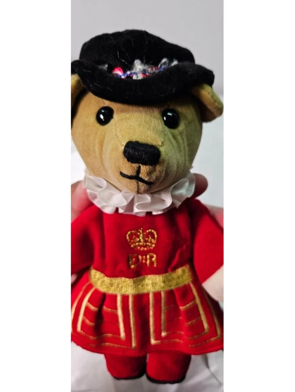 The Velveteen Bean Bear Company Beefeater Guard Teddy Bear Plush